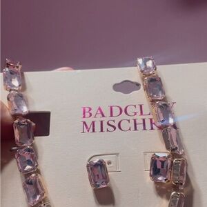 Badgley Mischka Lavender Gemstone Jewelry Set